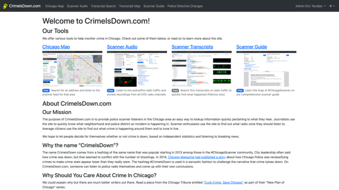 CrimeIsDown.com